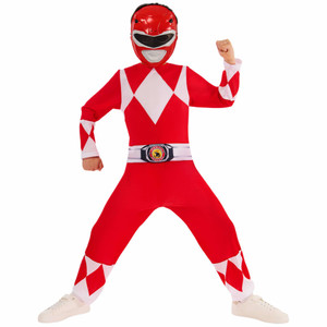 Red Ranger Power Rangers Boys Costume Red Ranger Power Rangers Boys Costume