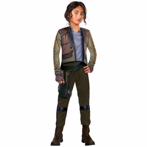 Jyn Erso Deluxe Star Wars Girls Costume 6-8 Years Jyn Erso Deluxe Star Wars Girls Costume 6-8 Years