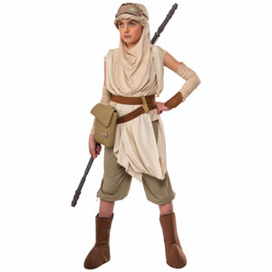 Rey Premium Star Wars Girls Costume Rey Premium Star Wars Girls Costume