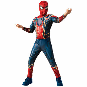 Iron Spider Spider-Man Deluxe Marvel Boys Costume Iron Spider Spider-Man Deluxe Marvel Boys Costume