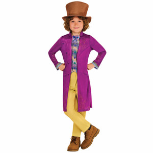 Willy Wonka Classic Chocolate Factory Boys Costume Willy Wonka Classic Chocolate Factory Boys Costume