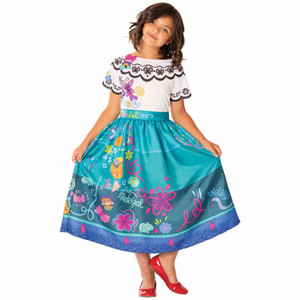 Mirabel Disney Encanto Girls Costume 4-6 Years Mirabel Disney Encanto Girls Costume 4-6 Years