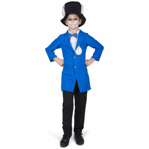 White Rabbit Alice In Wonderland Boys Costume White Rabbit Alice In Wonderland Boys Costume