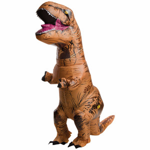 T-Rex Inflatable Dinosaur Jurassic World Unisex Costume Teen T-Rex Inflatable Dinosaur Jurassic World Unisex Costume Teen