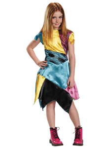 Sally Disney Tim Burton’s The Nightmare Before Christmas Child Girls Costume Sally Disney Tim Burton’s The Nightmare Before Christmas Child Girls Costume