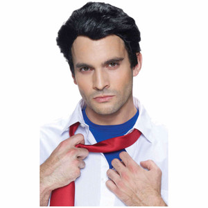 Superhero Comic Book Black Mens Wig Superhero Comic Book Black Mens Wig