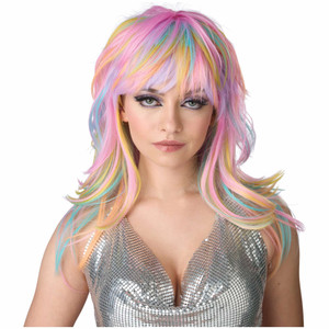 Tempting Tresses Rainbow Womens Wig Tempting Tresses Rainbow Womens Wig