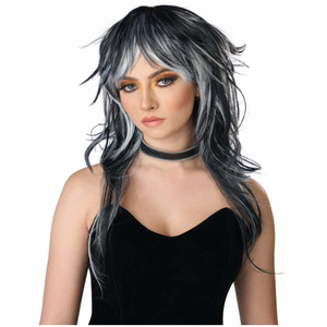 Tempting Tresses 90s Grunge Gothic Womens Wig Tempting Tresses 90s Grunge Gothic Womens Wig