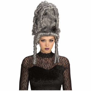 The Wicked Court Horror Grey Long Wavy Womens Wig The Wicked Court Horror Grey Long Wavy Womens Wig