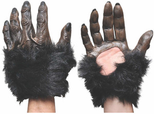 Gorilla Animal Latex Realistic Mens Gloves Hands Gorilla Animal Latex Realistic Mens Gloves Hands