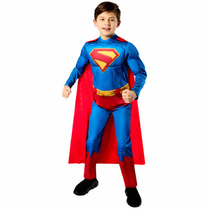 Superman Deluxe DC Comics Boys Costume Superman Deluxe DC Comics Boys Costume