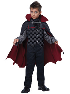 Count Bloodfiend Vampire Dracula Count Twilight Halloween Boys Costume Count Bloodfiend Vampire Dracula Count Twilight Halloween Boys Costume