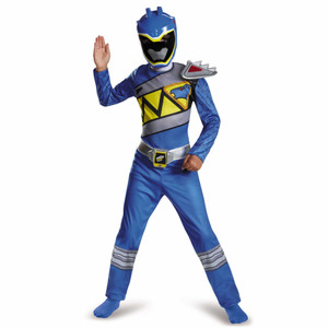 Blue Ranger Saban's Power Rangers Dino Charge Superhero Boys Costume