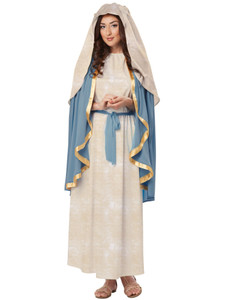 Virgin Mary Christmas Easter Good Friday Religious Biblical Womens Costume Virgin Mary Christmas Easter Good Friday Religious Biblical Womens Costume