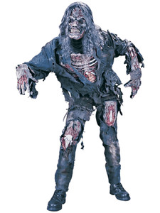 Complete 3D Zombie Horror Ghoul Skeleton Halloween Adult Mens Costume Complete 3D Zombie Horror Ghoul Skeleton Halloween Adult Mens Costume