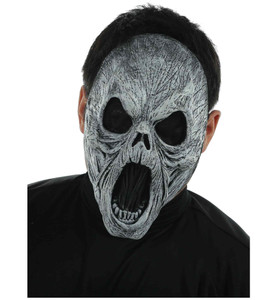 Wailing Spirit Horror Ghost Haunted Evil Spooky Halloween Mens Costume 1/2 Mask Wailing Spirit Horror Ghost Haunted Evil Spooky Halloween Mens Costume 1/2 Mask