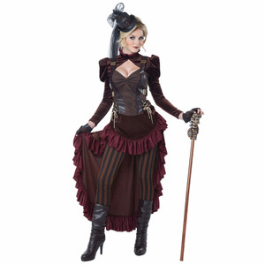 Victorian Steampunk Gothic Western 19th Century Science Fiction Womens Costume Victorian Steampunk Gothic Western 19th Century Science Fiction Womens Costume