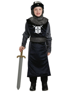 Knight of the Round Table Renaissance Medieval Soldier Book Week Boys Costume