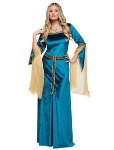 Renaissance Princess Medieval Deluxe Lady Guinevere Book Week Womens Costume