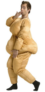 Fat Suit Saggy Boobs Old Woman Granny Beer Belly Funny Mens Costume  Bodysuit - Costume King
