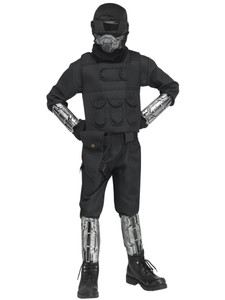 Gaming Fighter Villain Ninja Video Game Dress Up Child Boys Costume Gaming Fighter Villain Ninja Video Game Dress Up Child Boys Costume