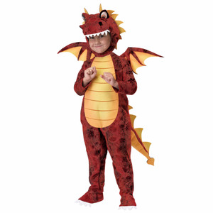 Fire Breathing Dragon Medieval Story Book Week Toddler Boys Costume Fire Breathing Dragon Medieval Story Book Week Toddler Boys Costume