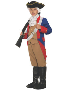 Patriotic Soldier Military Army Colonial 4th July Book Week Child Boys Costume Patriotic Soldier Military Army Colonial 4th July Book Week Child Boys Costume