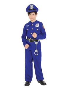 Police Officer Cops Policeman Uniform Role Play Book Week Boys Costume Police Officer Cops Policeman Uniform Role Play Book Week Boys Costume
