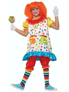 Wiggles The Clown Circus Birthday Party Funny Book Week Child Girls Costume Wiggles The Clown Circus Birthday Party Funny Book Week Child Girls Costume