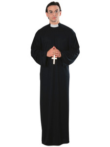 Priest Robe Father Pontiff Dress Up Mens Costume Priest Robe Father Pontiff Dress Up Mens Costume