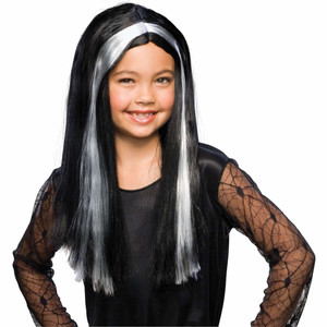 Witch Wicked Wizard Story Book Week Halloween Child Girls Costume Wig