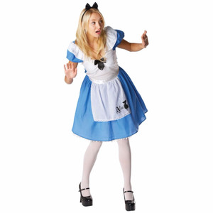 Alice In Wonderland Disney Fairytale Story Book Week Adult Womens Costume Alice In Wonderland Disney Fairytale Story Book Week Adult Womens Costume