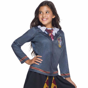 Gryffindor Harry Potter Hermione Granger Book Week Child Girls Costume Top Gryffindor Harry Potter Hermione Granger Book Week Child Girls Costume Top