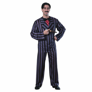 Gomez Addams Family Duke of the Manor Halloween Deluxe Men Costume Gomez Addams Family Duke of the Manor Halloween Deluxe Men Costume