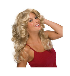 Deja-Vu Blonde 1970s Angels Farrah Disco Women Costume Wig Deja-Vu Blonde 1970s Angels Farrah Disco Women Costume Wig