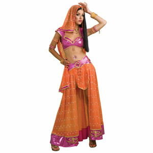 Bombay Dancer Indian Sari India Harmony Day Dress Up Womens Costume