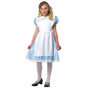 Alice In Wonderland Classic Fairytale Story Book Week Dress Up Girls Costume Alice In Wonderland Classic Fairytale Story Book Week Dress Up Girls Costume