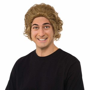 Willy Wonka and the Chocolate Factory Ronald Dahl Book Week Mens Costume Wig