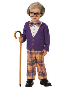 Little Old Man Grandpa Grandfather Geezer 100 Days Book Week Child Boys Costume Little Old Man Grandpa Grandfather Geezer 100 Days Book Week Child Boys Costume