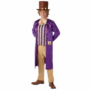 Willy Wonka And the Chocolate Factory Fairytale Book Week Mens Costume Willy Wonka And the Chocolate Factory Fairytale Book Week Mens Costume