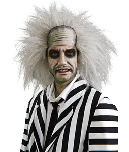Beetlejuice 80s Movie Ghost Halloween Men Costume Wig Beetlejuice 80s Movie Ghost Halloween Men Costume Wig
