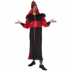 Jafar Disney Aladdin Evil Sorcerer Story Book Week Dress Up Mens Costume