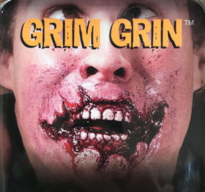 Grim Grin Zombie Horror Ghoul Injury Halloween Mens Costume Prosthetic Grim Grin Zombie Horror Ghoul Injury Halloween Mens Costume Prosthetic