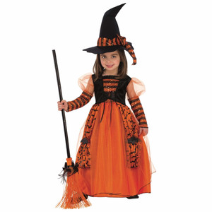 Sparkle Witch Wicked Magic Sorceress Story Book Week Child Girls Costume XS Sparkle Witch Wicked Magic Sorceress Story Book Week Child Girls Costume XS