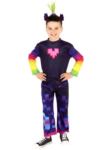 King Trollex Techno Trolls World Tour Movie Book Week Child Boys Costume King Trollex Techno Trolls World Tour Movie Book Week Child Boys Costume