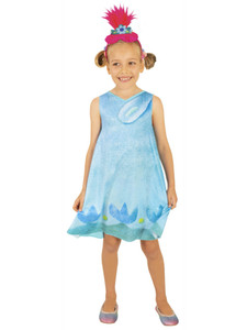 Queen Poppy Pop Tribe Trolls World Tour Movie Book Week Child Girls Costume 4-6 Queen Poppy Pop Tribe Trolls World Tour Movie Book Week Child Girls Costume 4-6