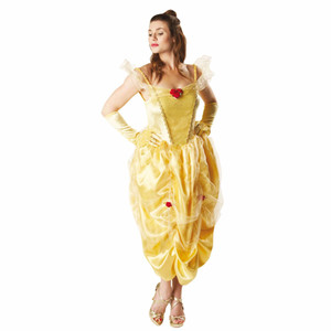 Belle Beauty and Beast Disney Princess Deluxe Women Costume Belle Beauty and Beast Disney Princess Deluxe Women Costume