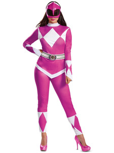 Pink Ranger Power Rangers Superhero Movie Book Week Adult Womens Costume Pink Ranger Power Rangers Superhero Movie Book Week Adult Womens Costume