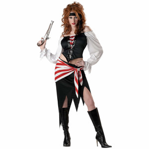 Ruby The Pirate Beauty Carribbean Women Costume