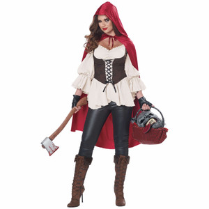 Ain't Afraid A No Wolf Little Red Riding Hood Story Book Week Womens Costume